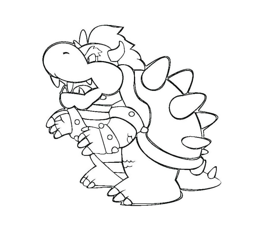 Bowser Para Imprimir Gratis Para Colorear Imprimir E Dibujar ColoringLib