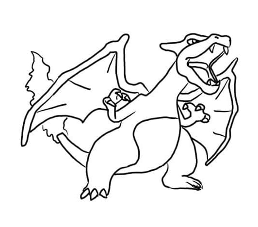 Charizard Para Imprimir Gratis Para Colorear Imprimir E Dibujar