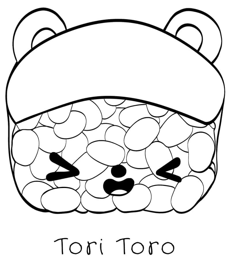 Num Noms Tori Toro Coloring Page Coloring Page Central The Best Porn