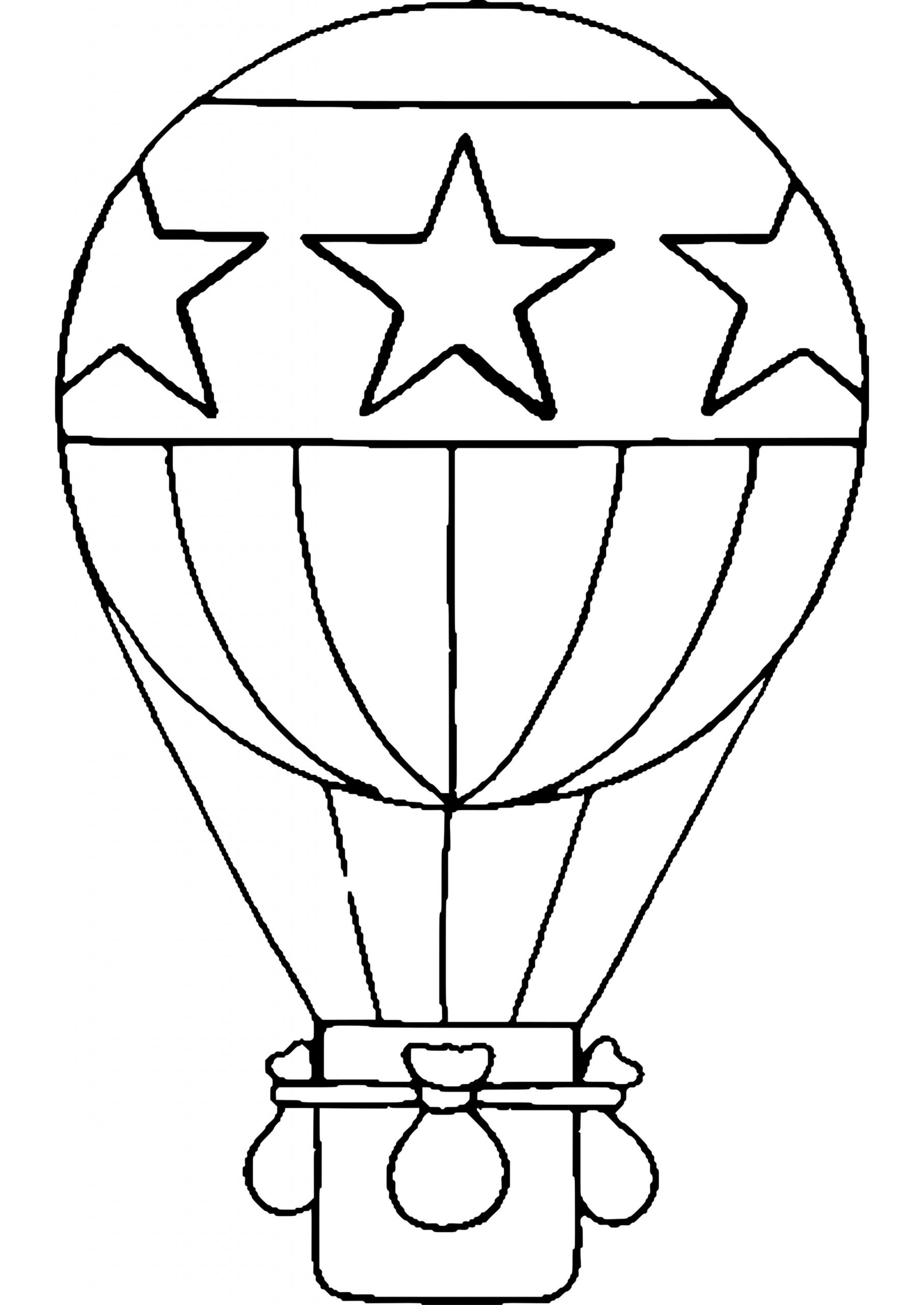 Heißluftballon Zeichnen