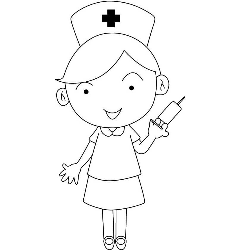 Spaß-Krankenschwester