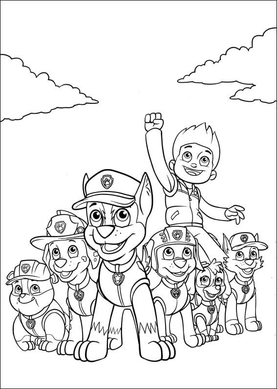 Alle Charaktere von Paw Patrol