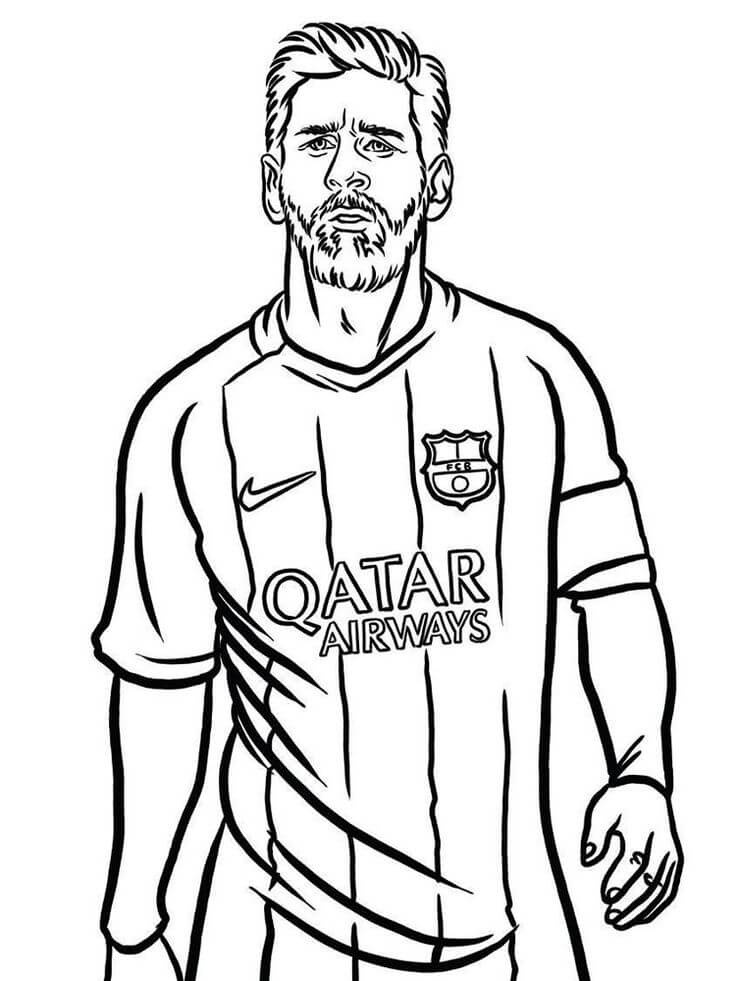 Lionel Messi zu Fuß