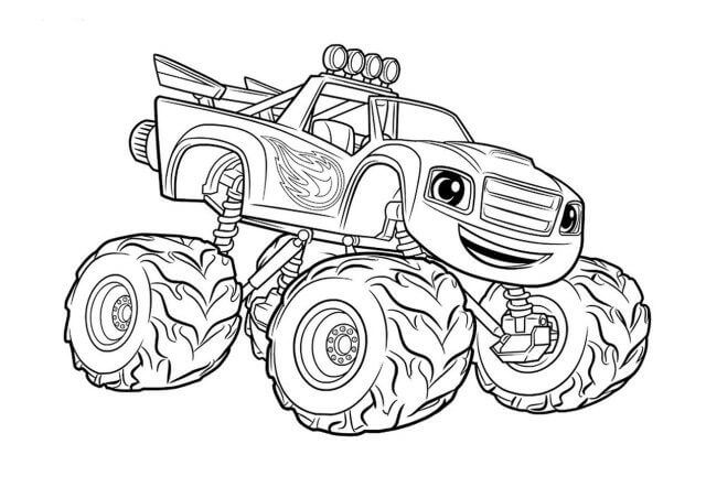 Lustiger Monstertruck