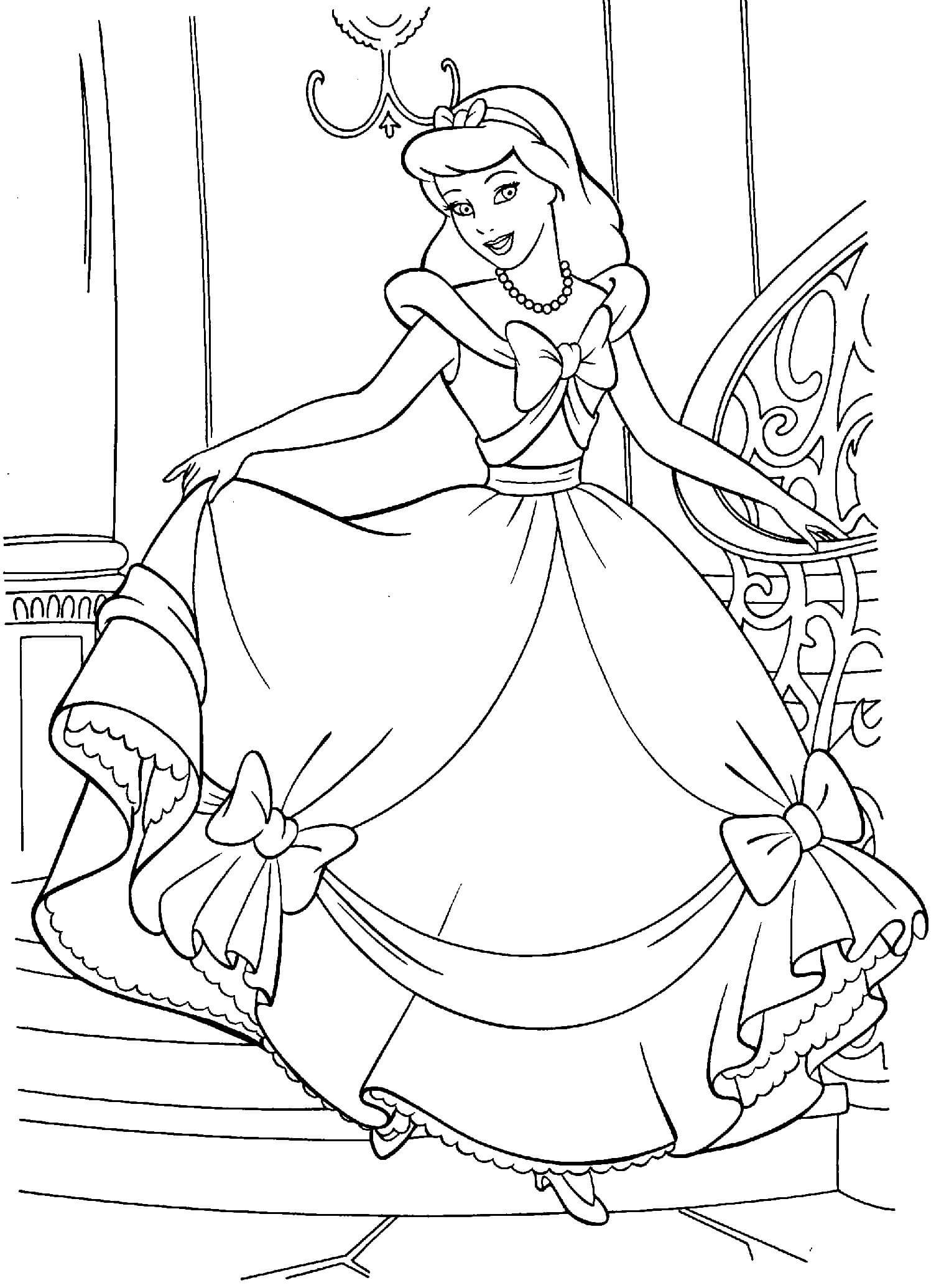 Lustiges Cinderella-Tanzen