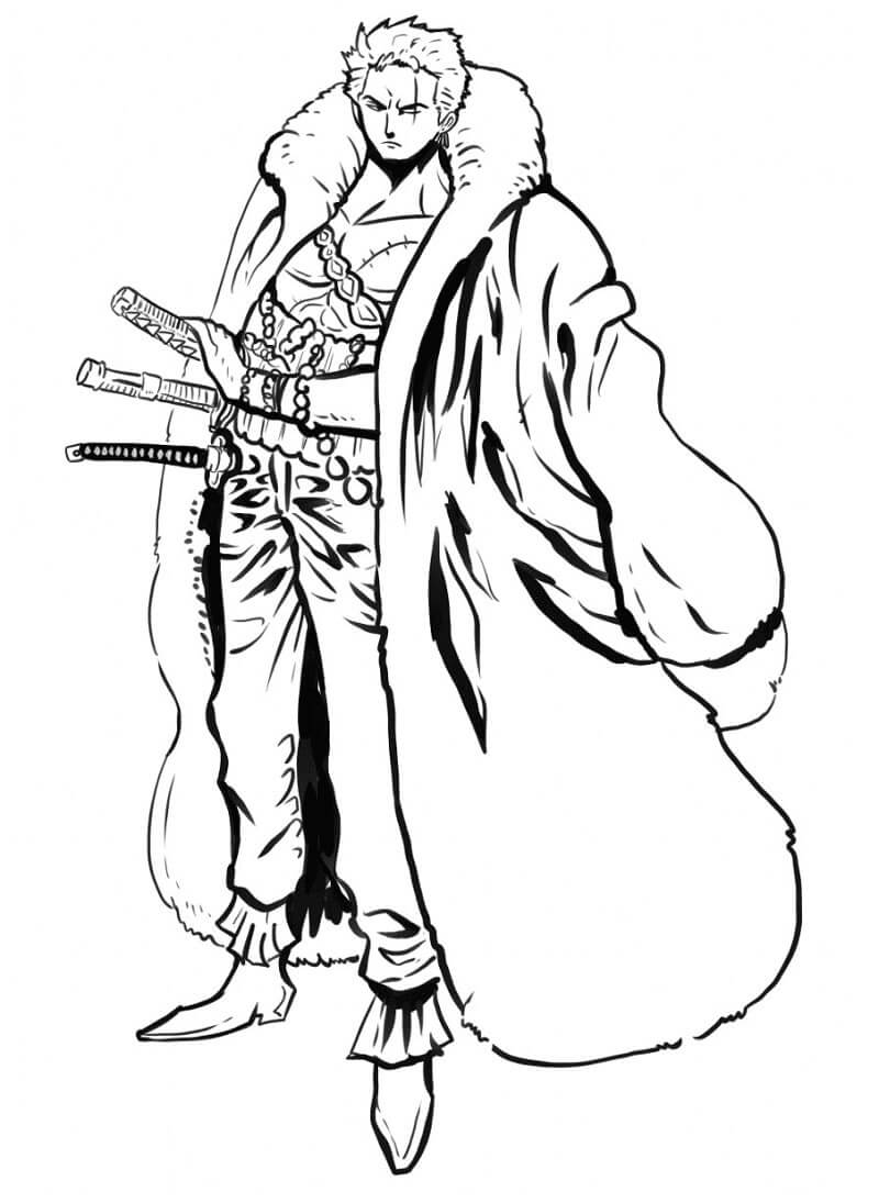 Roronoa Zoro mit Großem Mantel