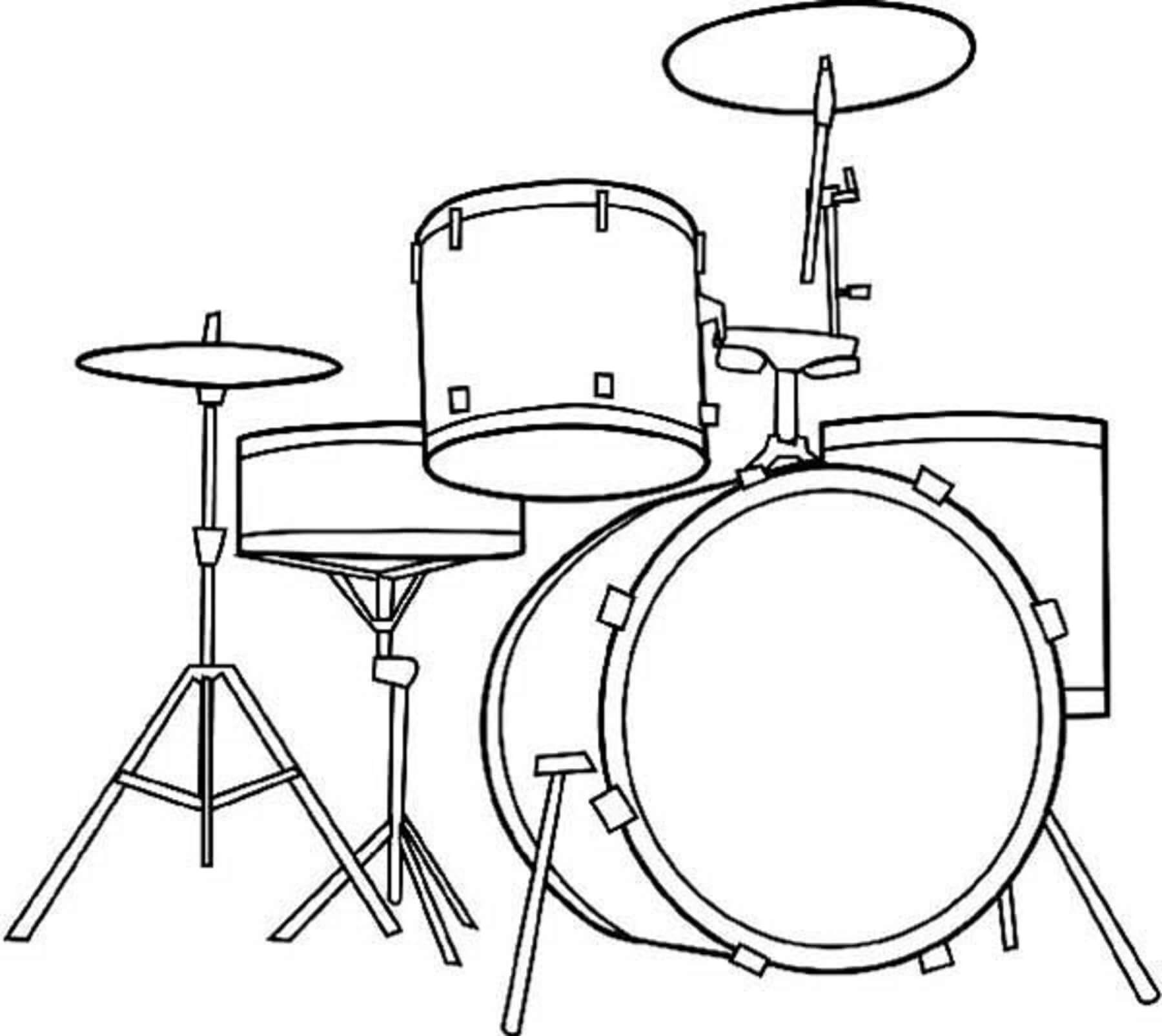 Einfaches Drumset