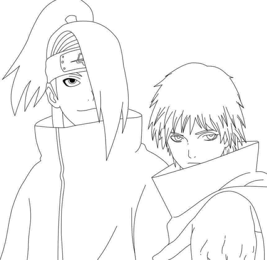 Deidara und Sasori