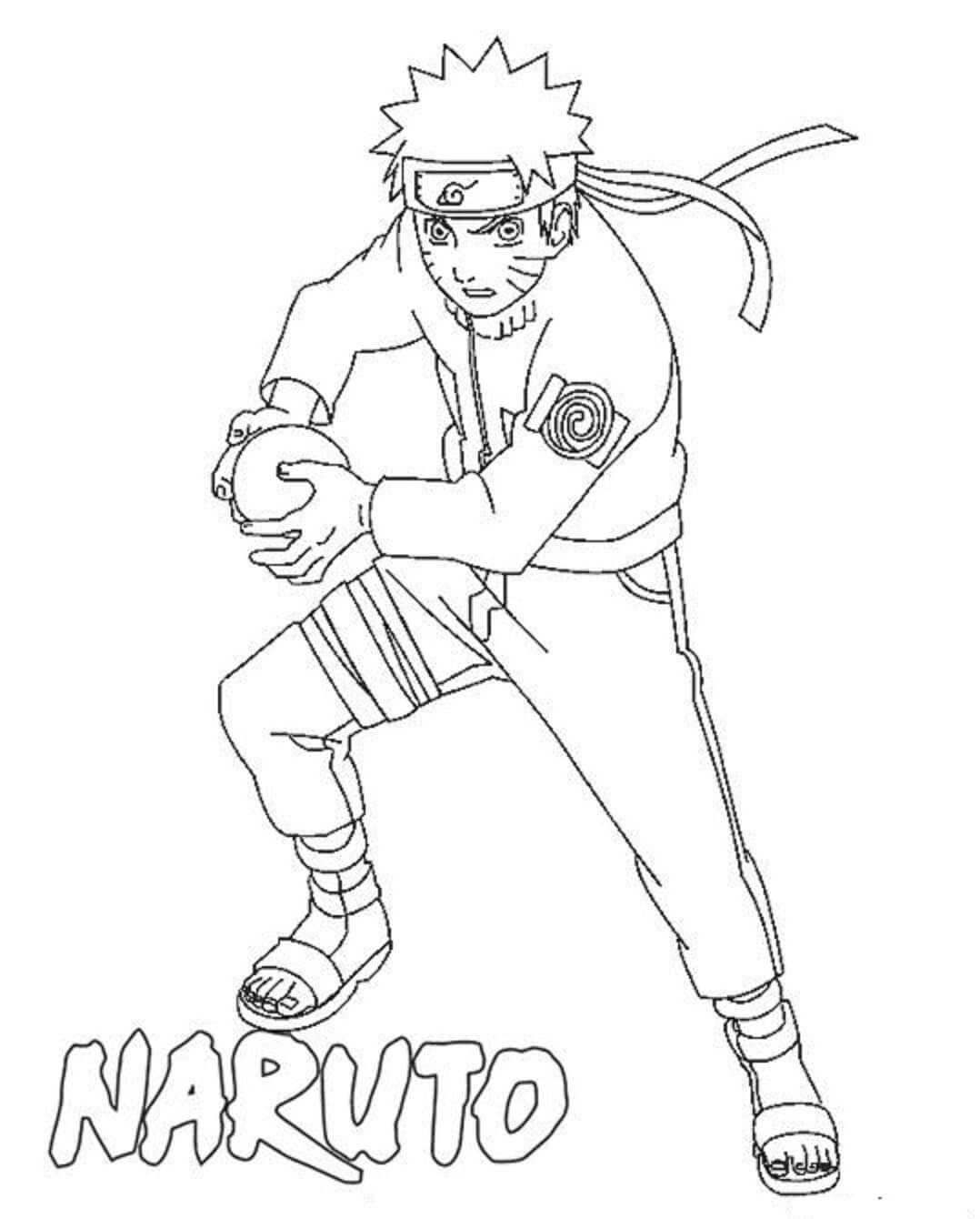 Naruto mit Rasengan
