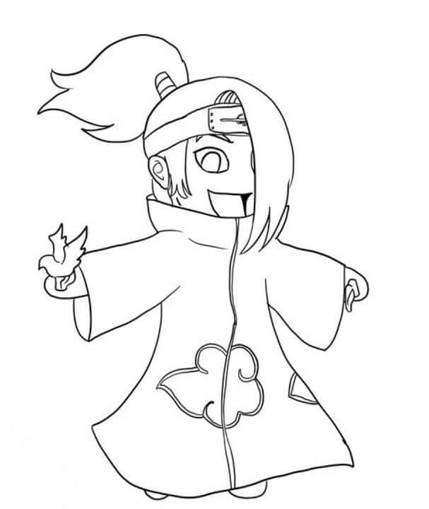 Spaß Chibi Deidara