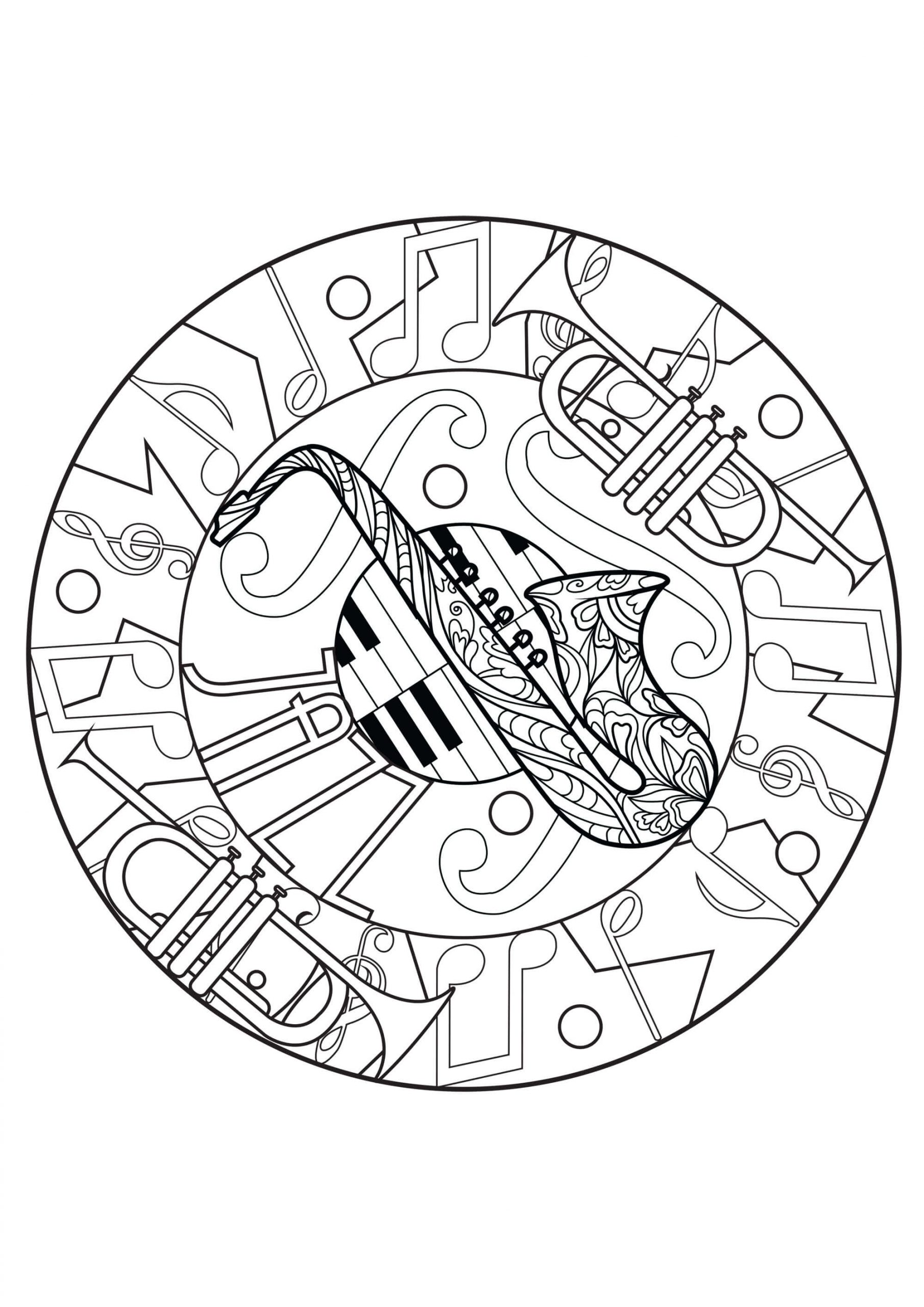 Trompeten-Mandala