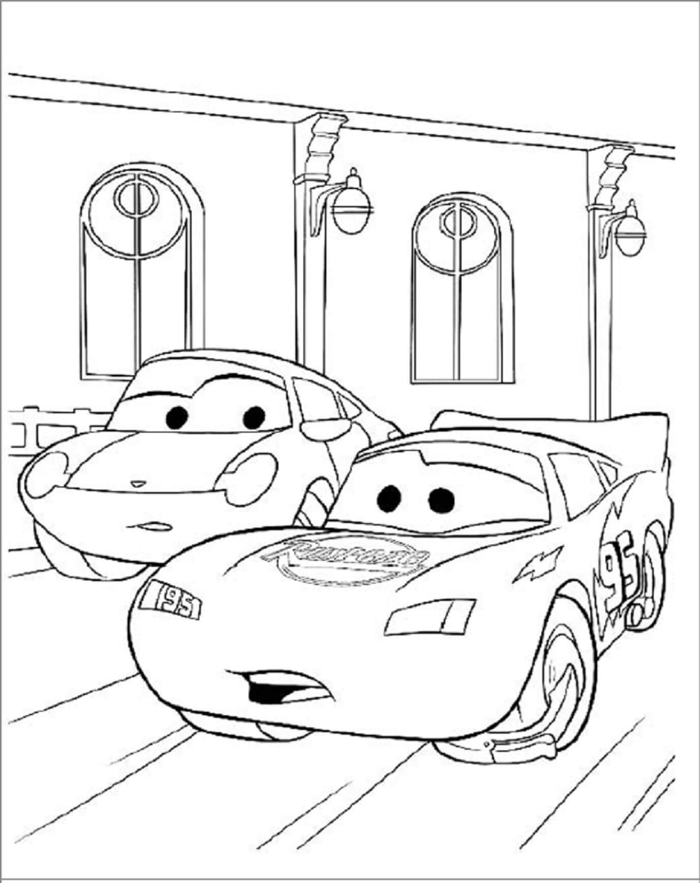 Zwei Disney-Autos