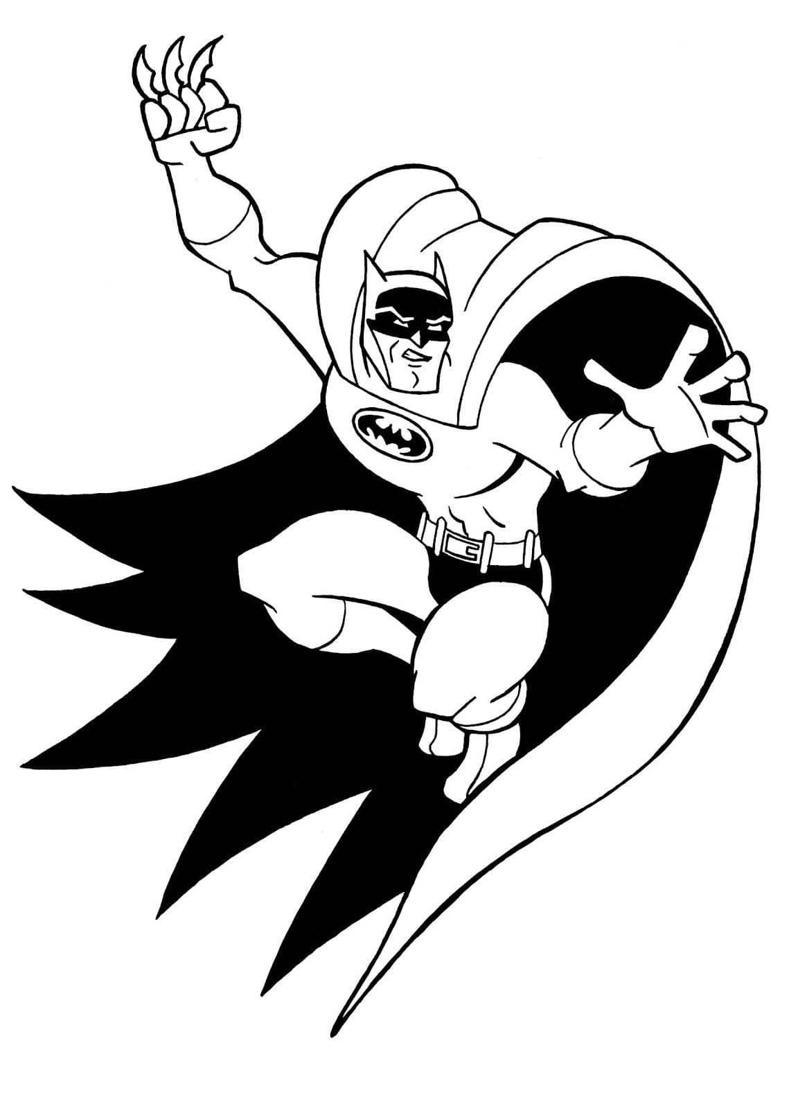 Batman-Umriss