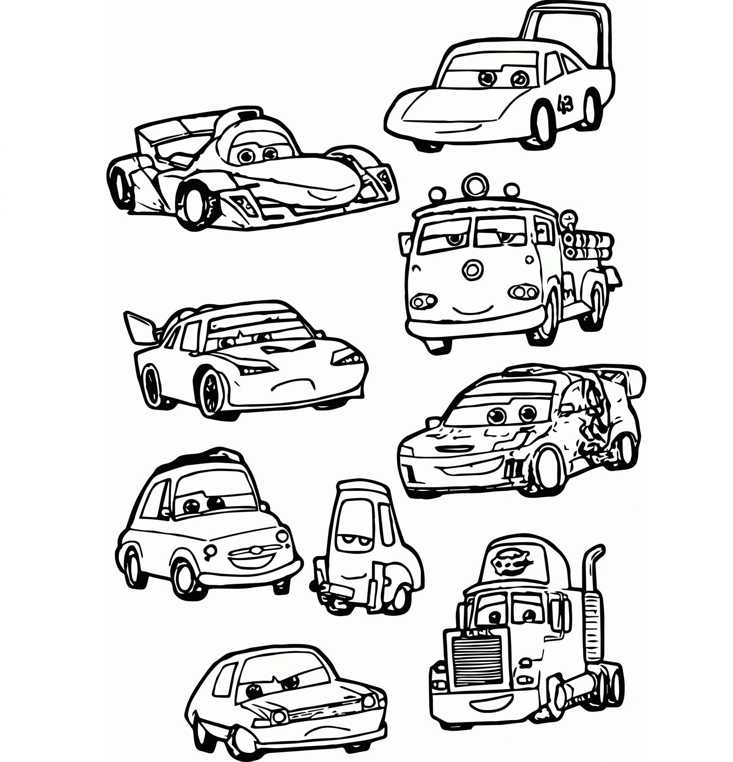 Autos in Cartoon