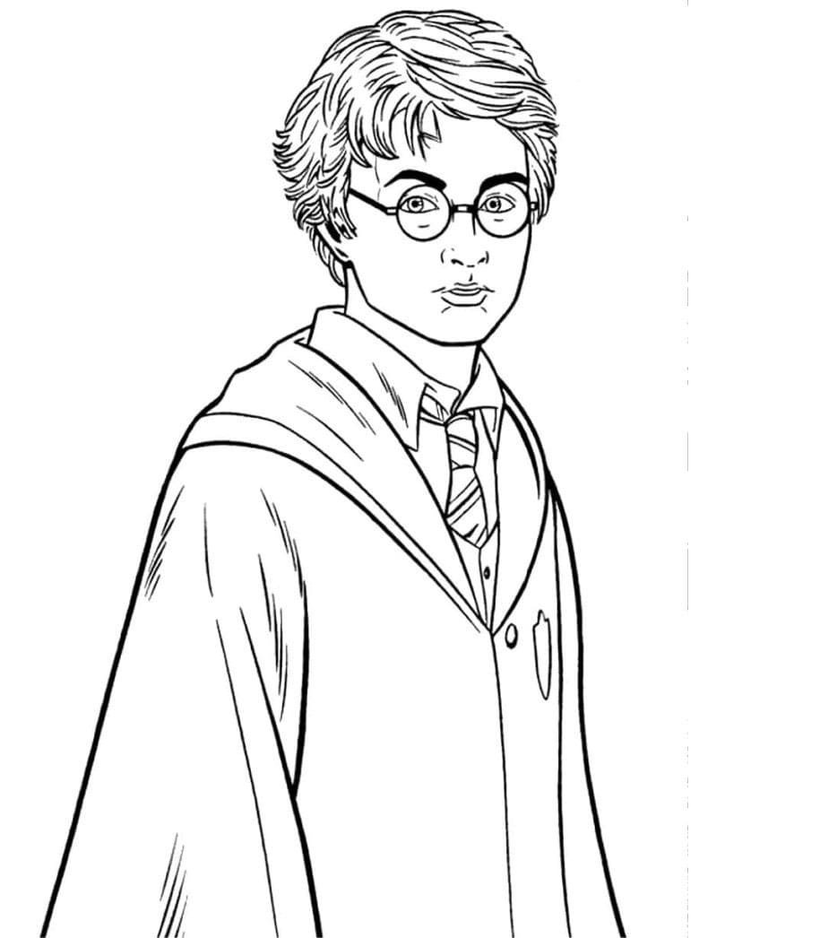 Druckbares Harry Potter Bild