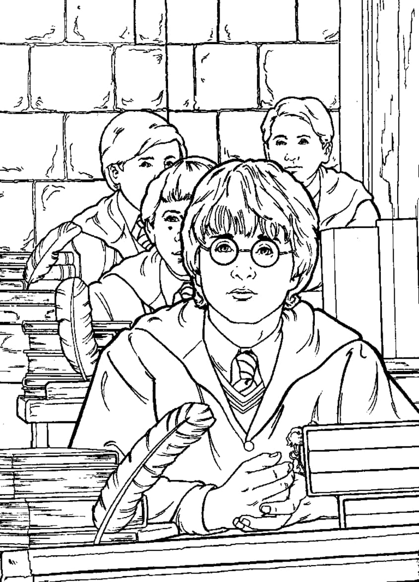 Gratis Harry Potter und seine Freunde