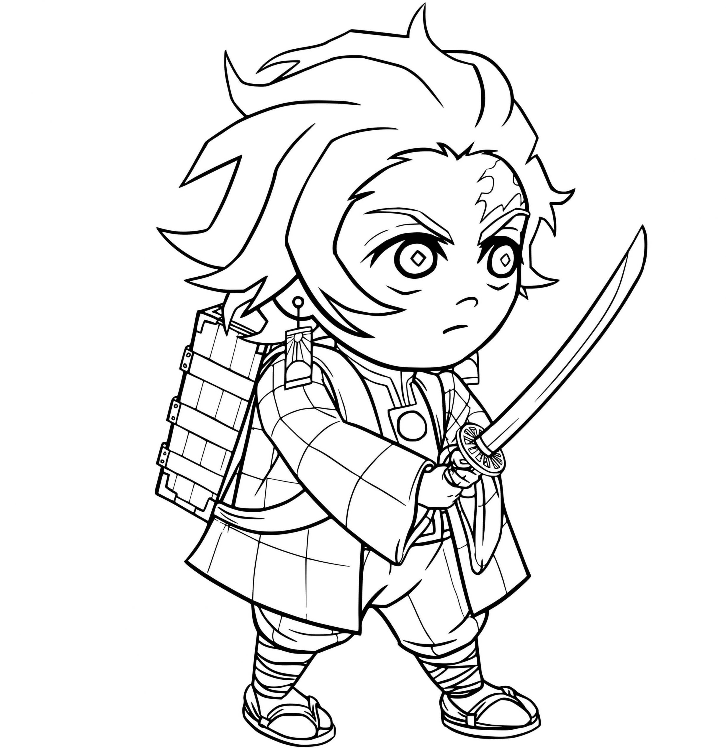 Süßer Chibi Tanjiro