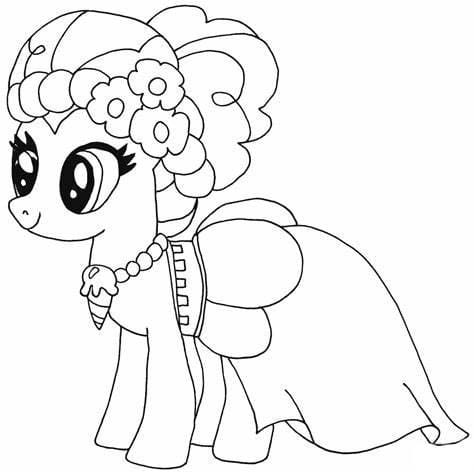 Druckbare My Little Pony-Umrisse