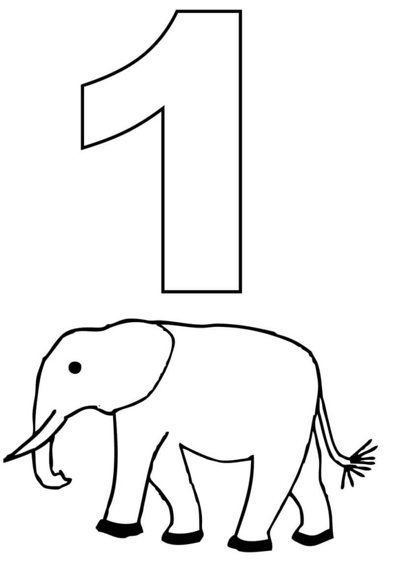 1 Elefant