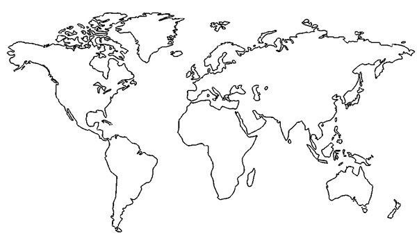 Dies ist Weltkarte