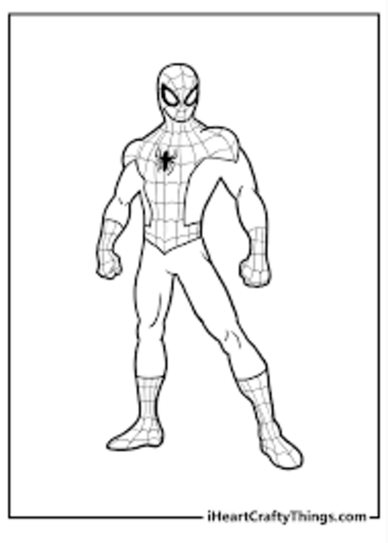 Einfache Spiderman Avengers