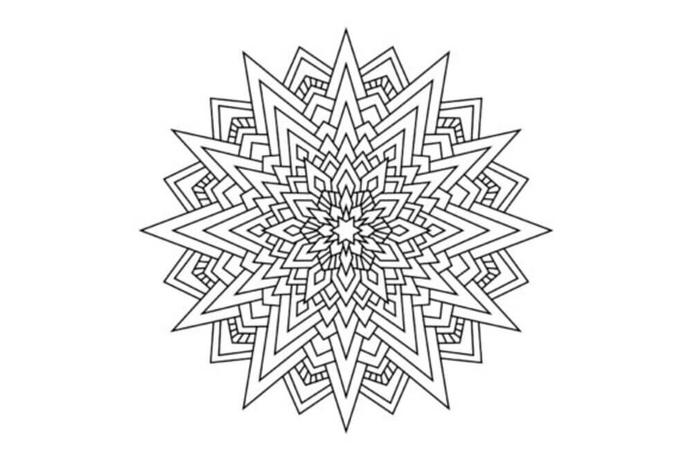 Geometrisches Mandala