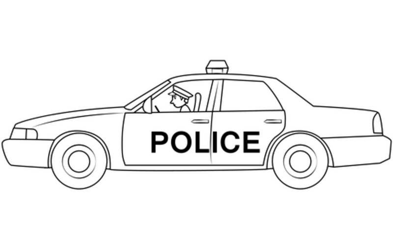 Gutes Polizeiauto