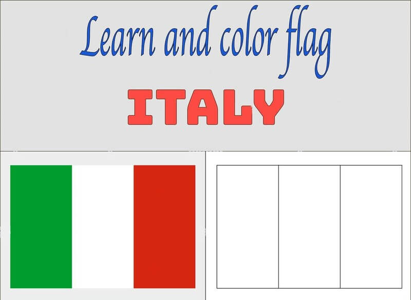 Flagge Italiens