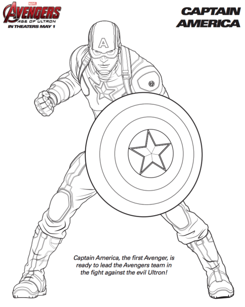 Kostenlos Captain Avengers