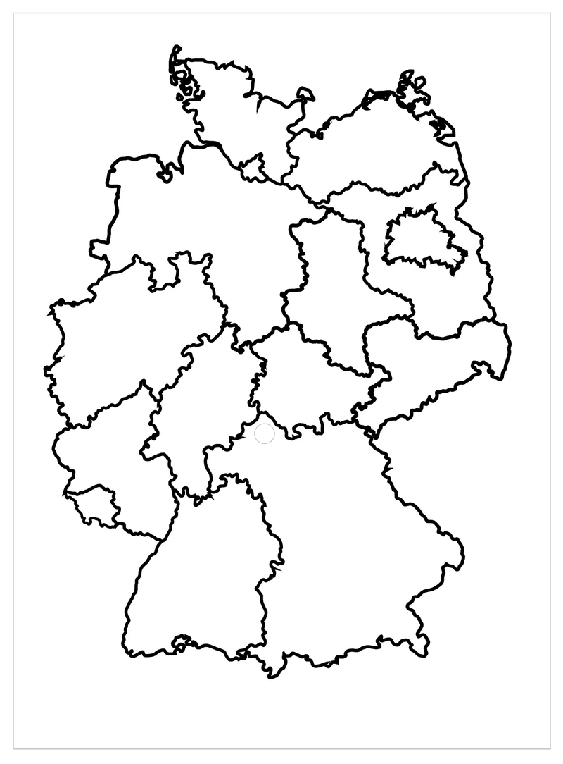 Kostenlose Deutschlandkarte