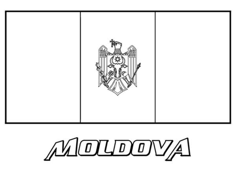 Moldawien-Flagge