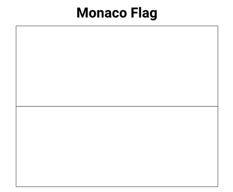 Monaco-Flagge