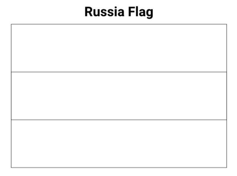Russland-Flagge