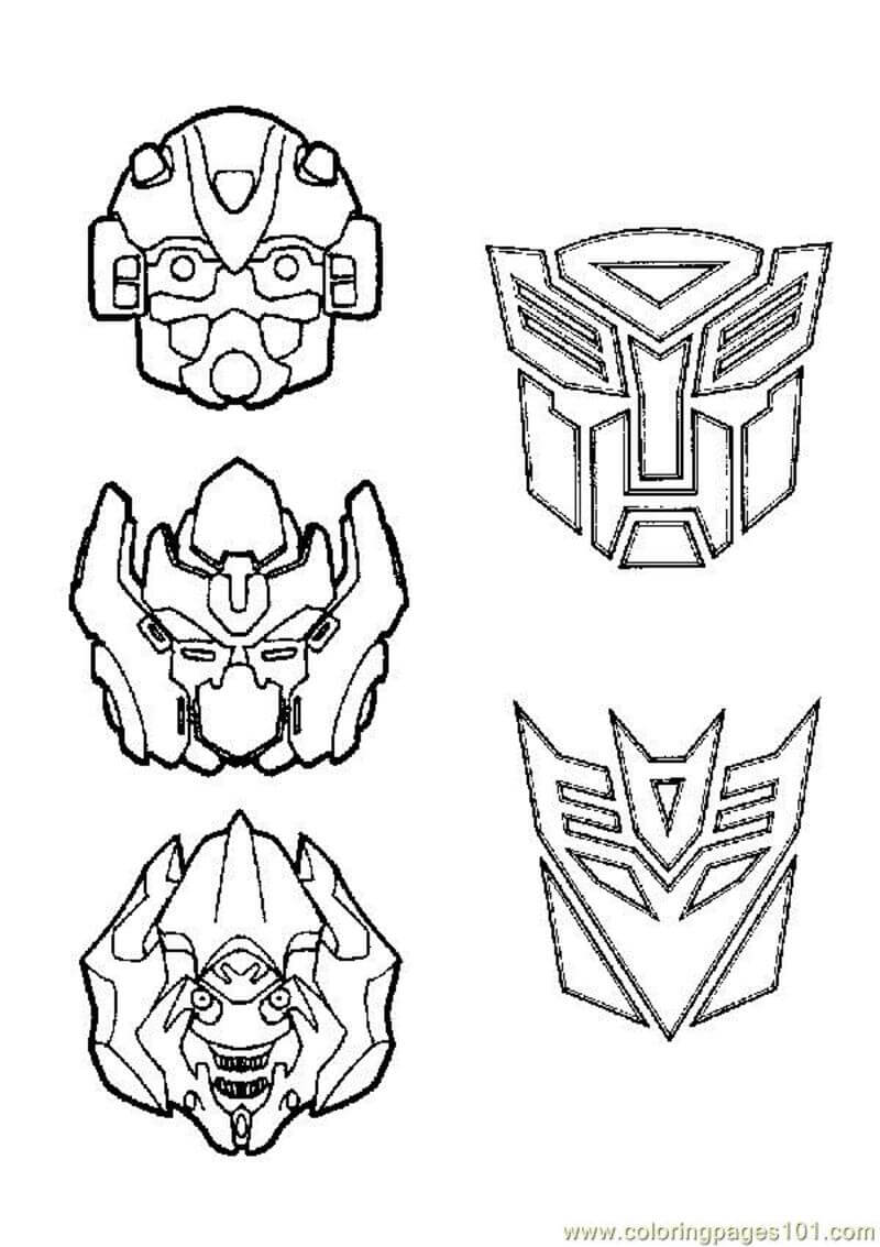 Transformers Gesicht