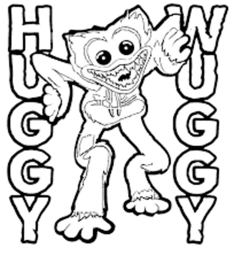 Druckbare Huggy Wuggy