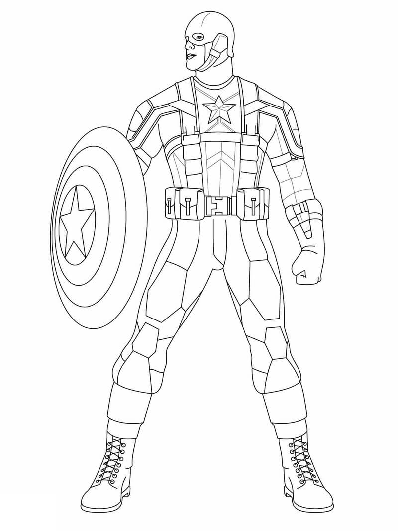 Großer Captain America