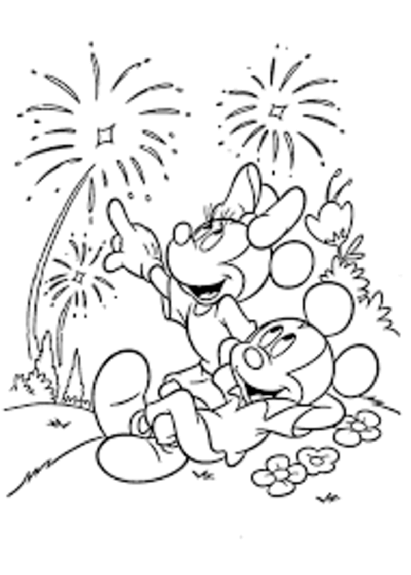 Mickey-Mouse-Feuerwerk