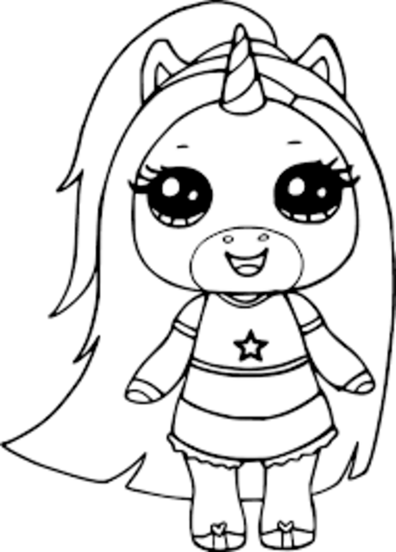 Cute Unicorn Girl