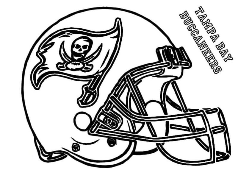 Helm der Tampa Bay Buccaneers