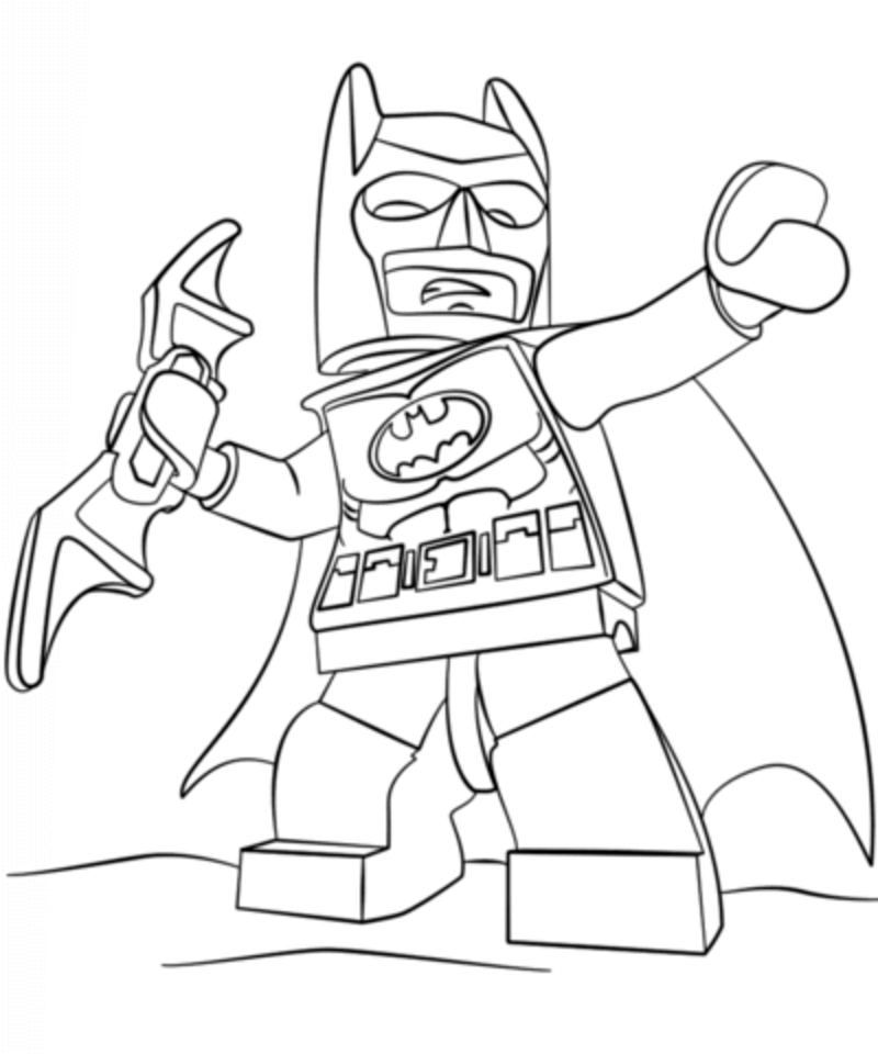 Lego Batman Kampfpose