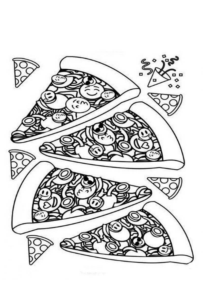 Pizza mit vielen Emotionen