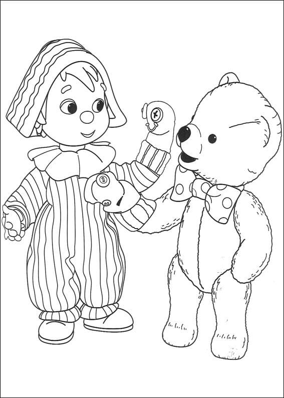 Andy Pandy und Teddy