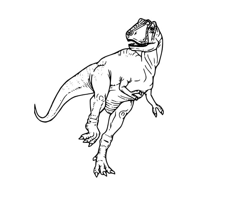 Einfacher Tyrannosaurus