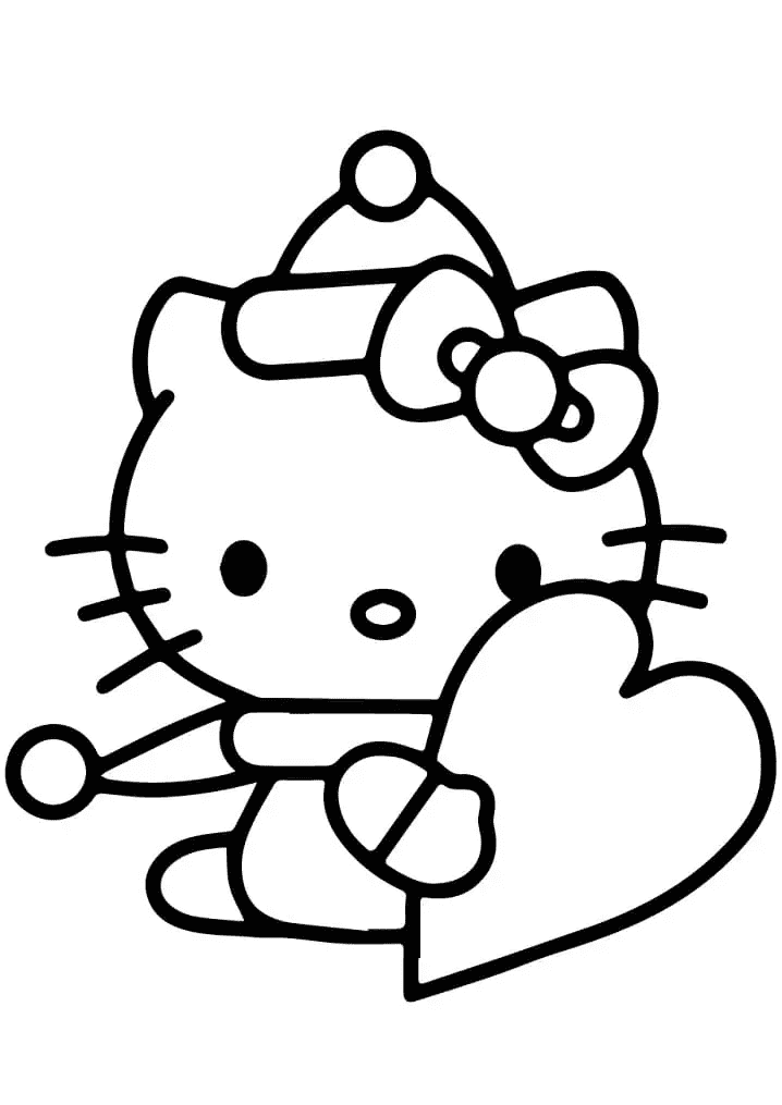 Hello Kitty mit Herz