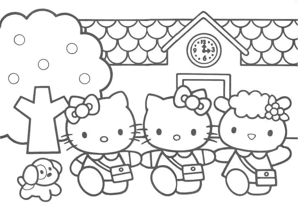 Hello Kitty und Freunde