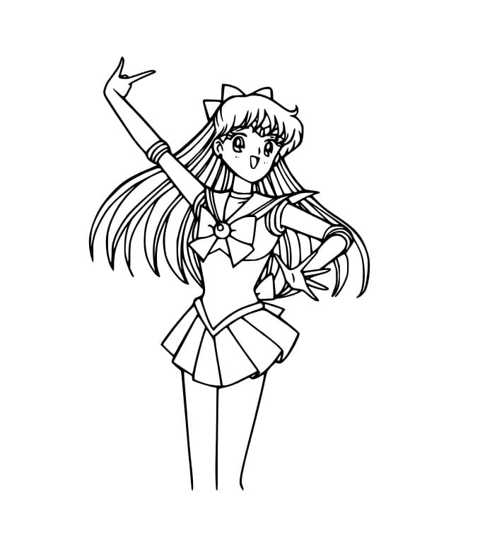Schöne Sailor Venus
