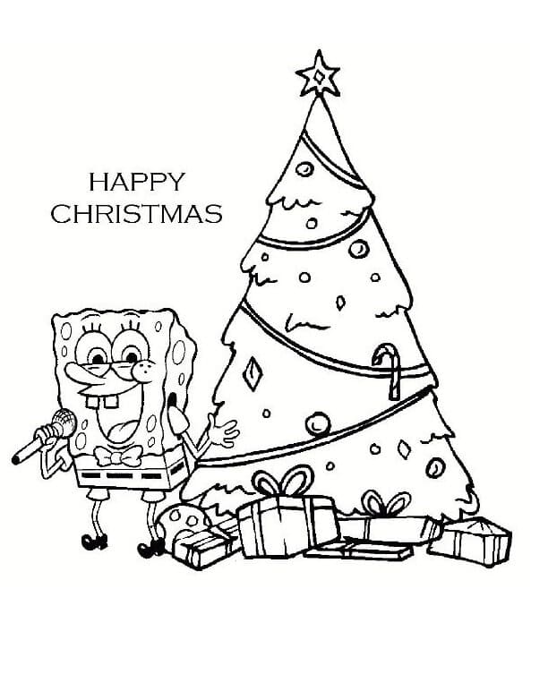 SpongeBob Schwammkopf an Weihnachten