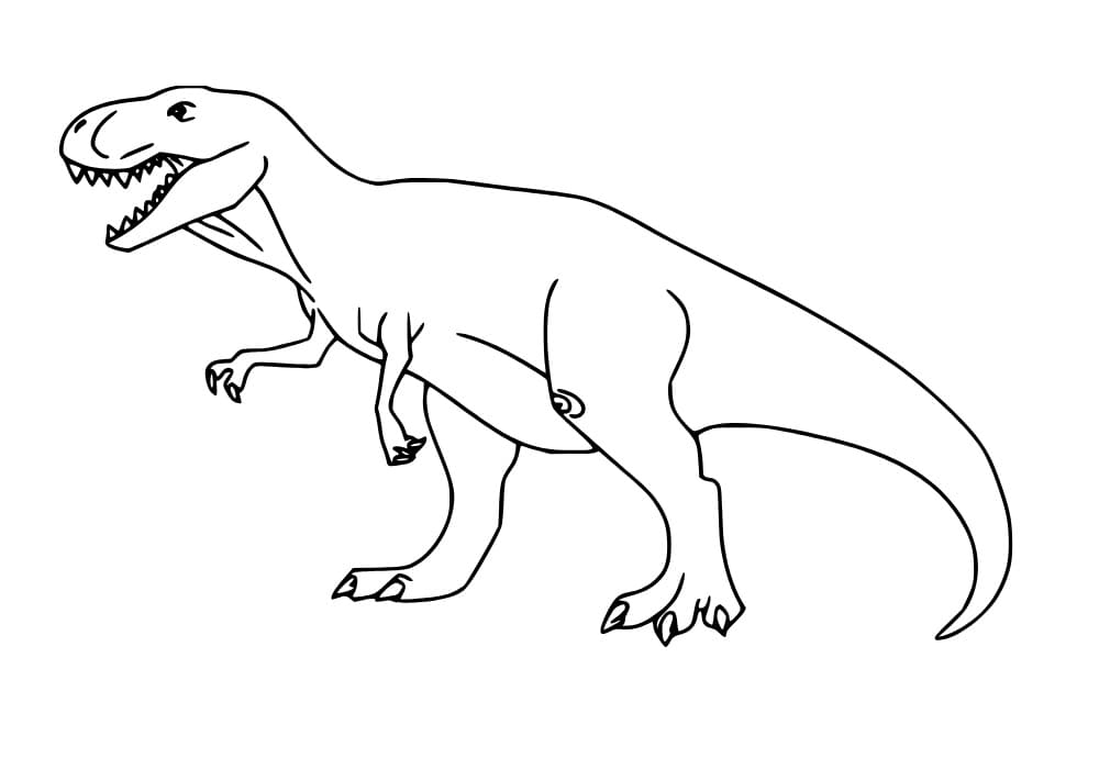 T Rex brüllt