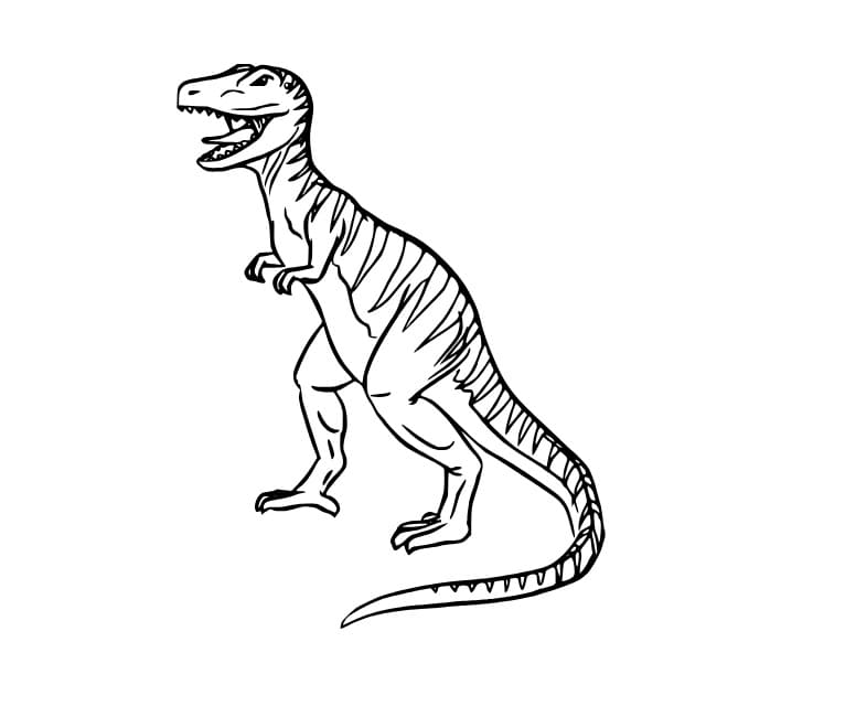 Tyrannosaurus stehend