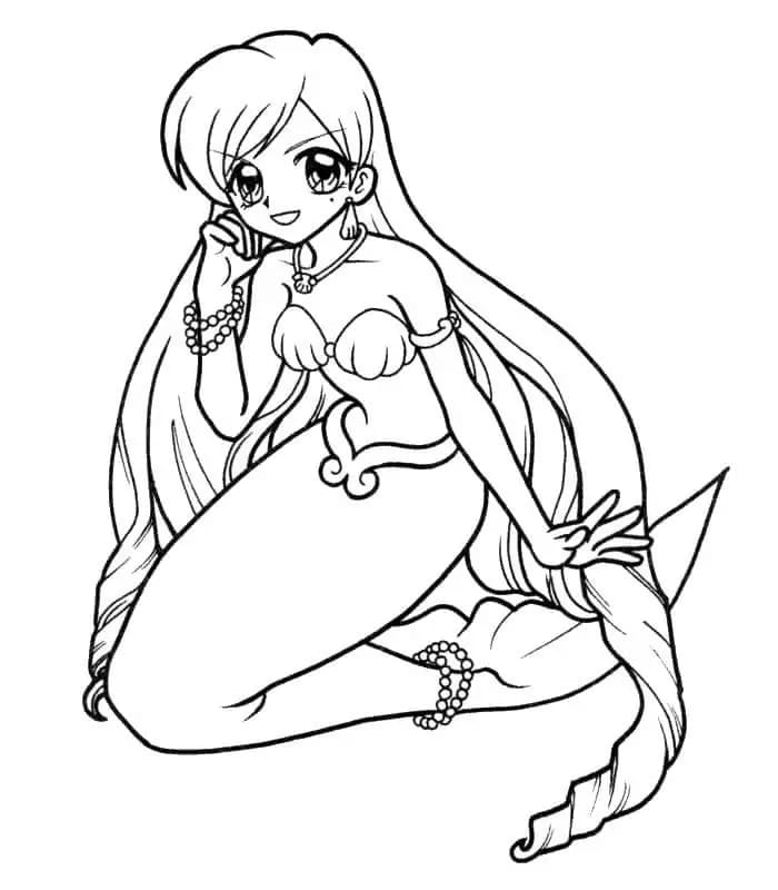 Anime Meerjungfrauen
